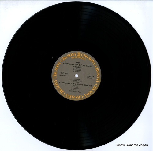 GOULD, GLENN bach; the six partitas 40AC1605-6