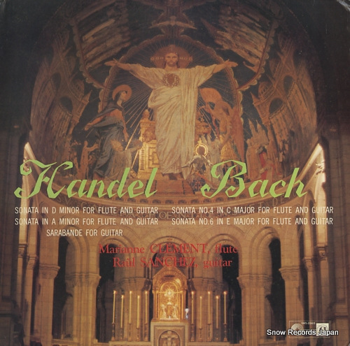 CLEMENT, MARIANNE / RAUL SANCHEZ hendel/bach; sonatas for flute and guitar SMS-2865