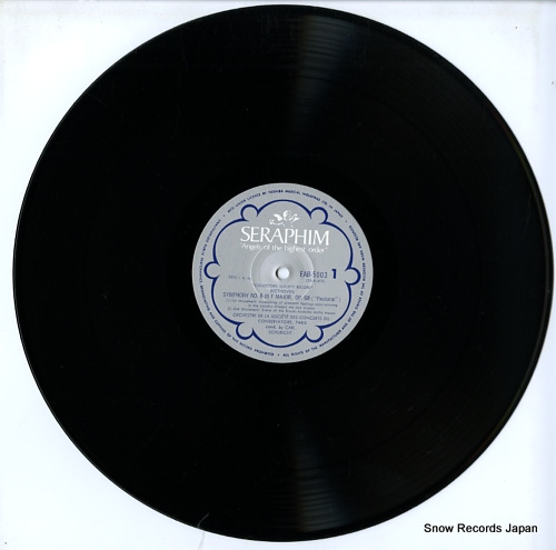 SCHURICHT, CARL beethoven; symphony no.6 in f major 