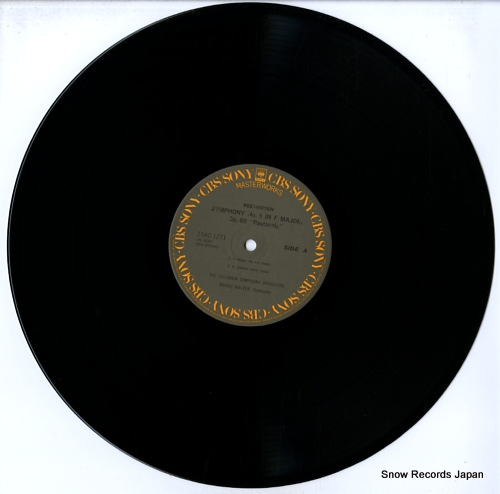 WALTER, BRUNO beethoven; symphony no.6 in f major op.68 