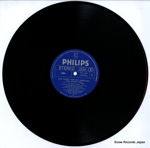 MAURIAT, PAUL pops hits anthology love sounds hits FD-7104
