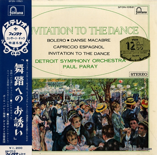 PARAY, PAUL invitation to the dance SFON-10521
