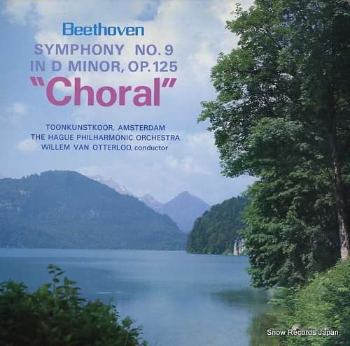 VAN OTTERLOO, WILLEM beethoven; symphony no.9 in d minor op.125 