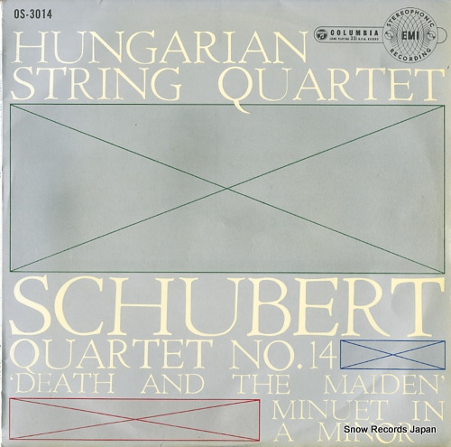 HUNGARIAN STRING QUARTET schubert; qaurtet no.14 