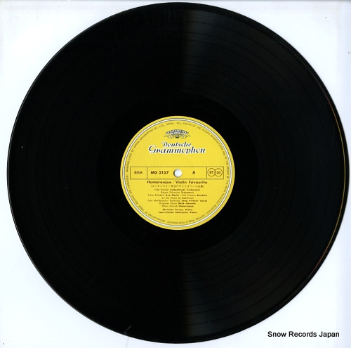 FERRAS, CHRISTIAN humoresque; violin favourite MG2137