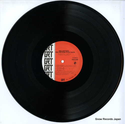KOFFMAN, MOE plays bach 9230-1008