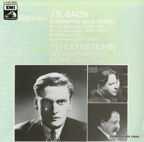桼ǥ˥塼 bach; concertos pour violon 2C051-43070
