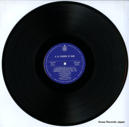 LOS HERMANOS REYES a la cumbre se sube HHS10-491 - disc