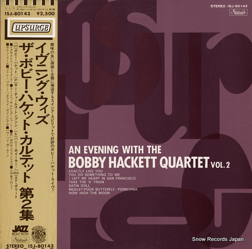 HACKETT, BOBBY an evening with the bobby hackett quartet vol.2 ISJ-80143