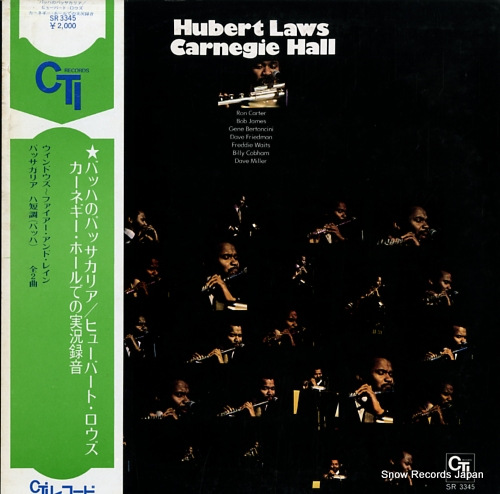 LAWS, HUBERT carnegie hall SR3345