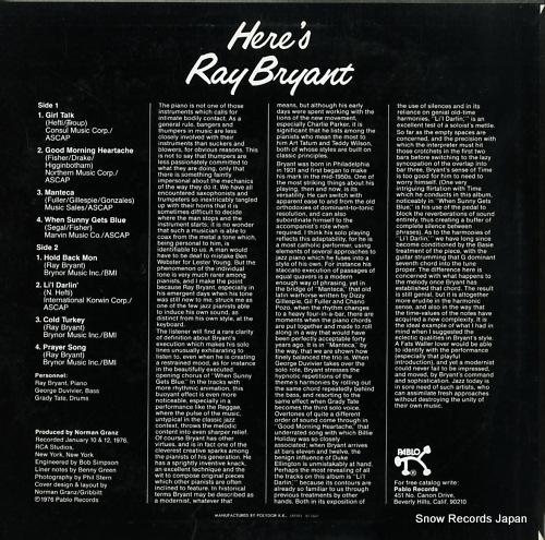 BRYANT, RAY here's ray bryant MTF1045