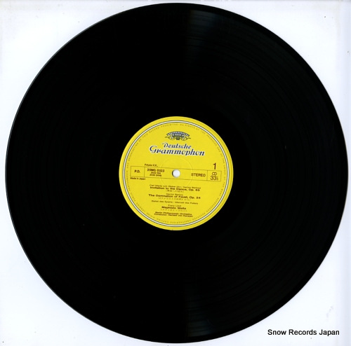 KARAJAN, HERBERT VON weber; invitation to the dance 20MG0323