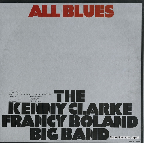 CLARKE, KENNY - FRANCY BOLAND BIG BAND all blues YS-2616-MP