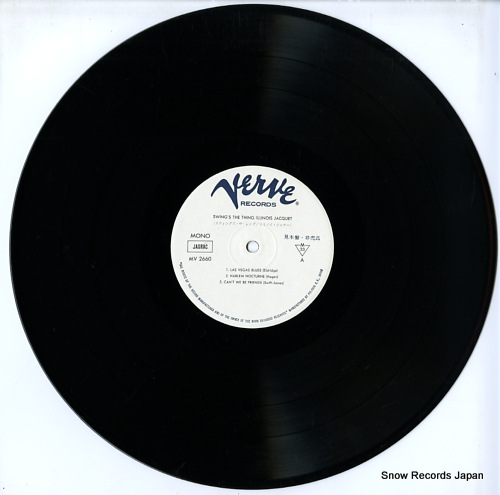 JACQUET, ILLINOIS swing's the thing MV2660