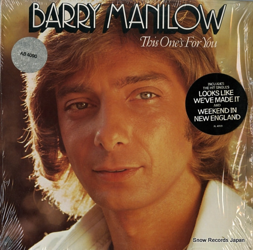 MANILOW, BARRY this one's for you AB4090