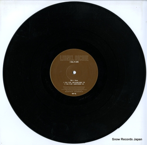 RICHIE, LIONEL i call it love 0602517076853