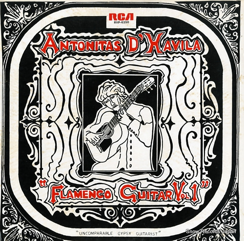 D'HAVILA, ANTONITAS flamenco guitar vol.1 RVP-6350