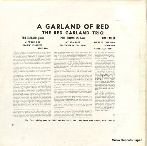 GARLAND, RED a garland of red SMJ-7566(M)