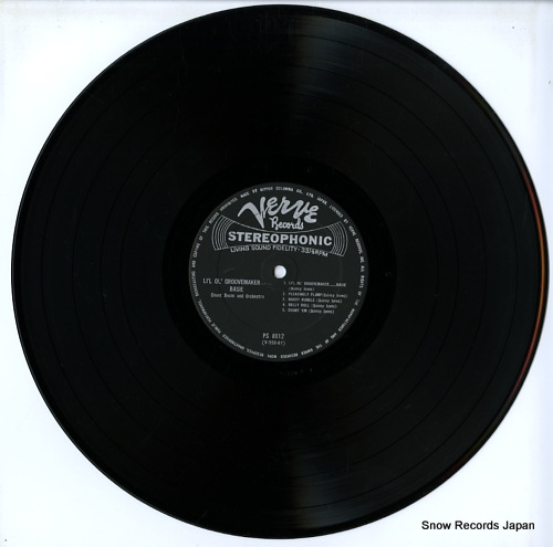 BASIE, COUNT li'l ol' groovemaker...basie! PS-8012