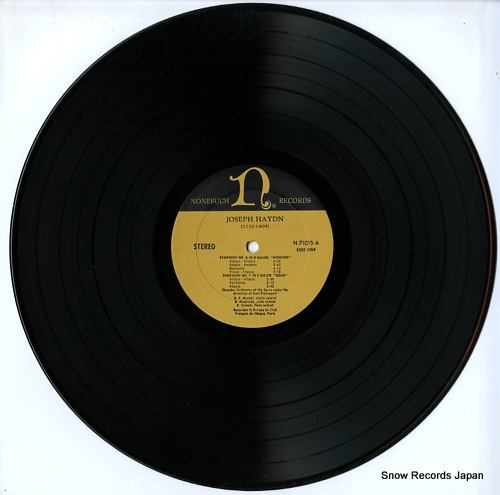 RISTENPART, KARL haydn; symphony no.6 