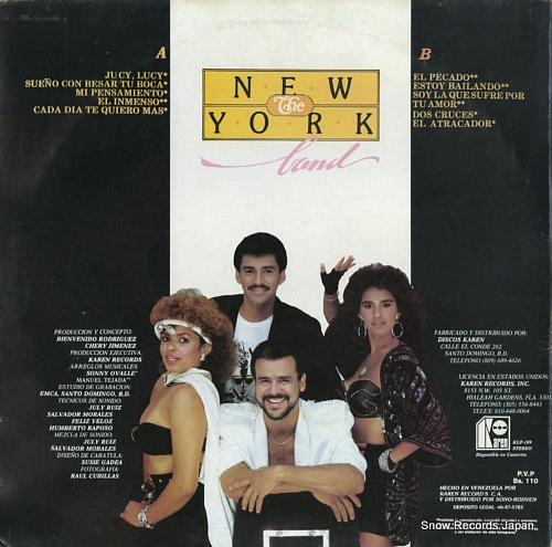 ˥塼衼Х the new york band KLP-109