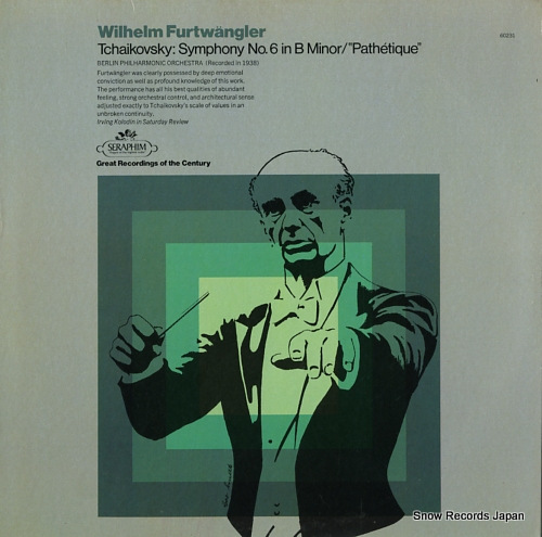 FURTWANGLER, WILHELM tchaikovsky; symphony no.6 in b minor / 