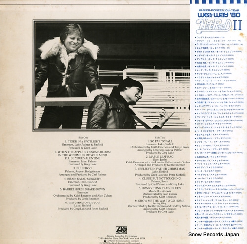 EMERSON, LAKE AND PALMER works volume 2 P-6403A