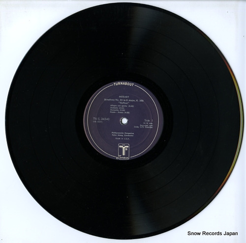 MAAG, PETER mozart; symphony no.35, k.385 
