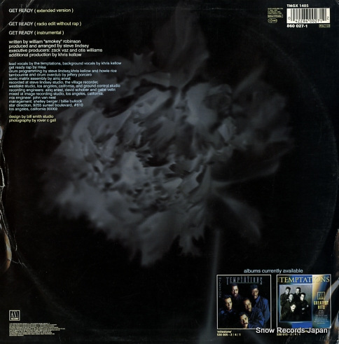 TEMPTATIONS, THE get ready TMGX1405/860027-1 - back cover