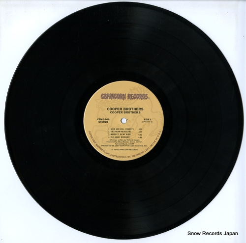 COOPER BROTHERS, THE cooper brothers CPN0206