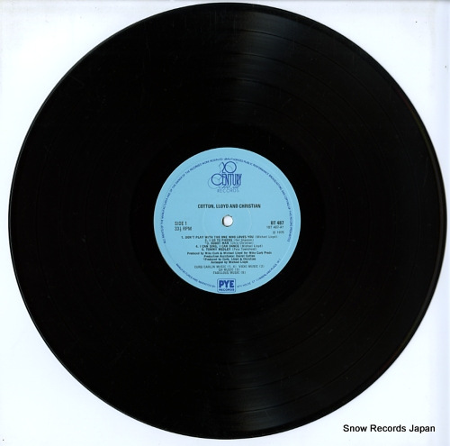 COTTON, LLOYD AND CHRISTIAN cotton, lloyd & christian BT487 - disc