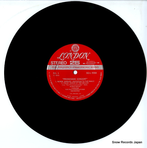 WOLFF, ALBERT promenade concert SG(L)5018