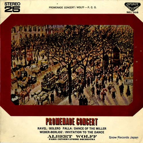 WOLFF, ALBERT promenade concert SG(L)5018