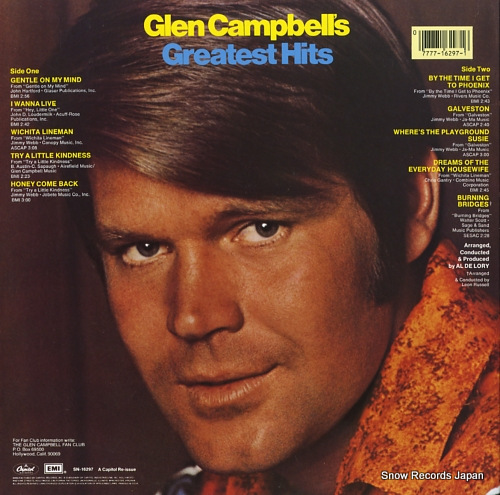 CAMPBELL, GLEN greatest hits SN-16297