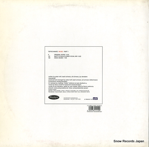 TIEFSCHWARZ music (part1) 0111110BTN - back cover