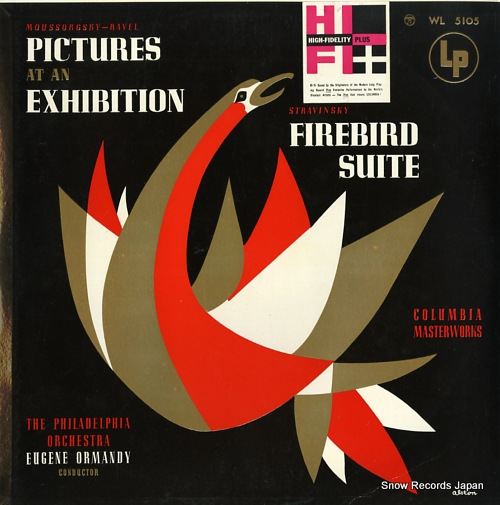 ORMANDY, EUGENE mussorgsky-ravel; pictures at an exhibition WL5105