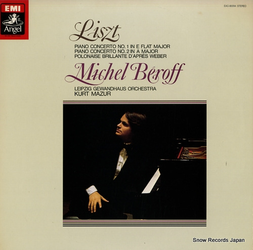 BEROFF, MICHEL liszt; piano concerto no.1 & no.2 EAC-90094