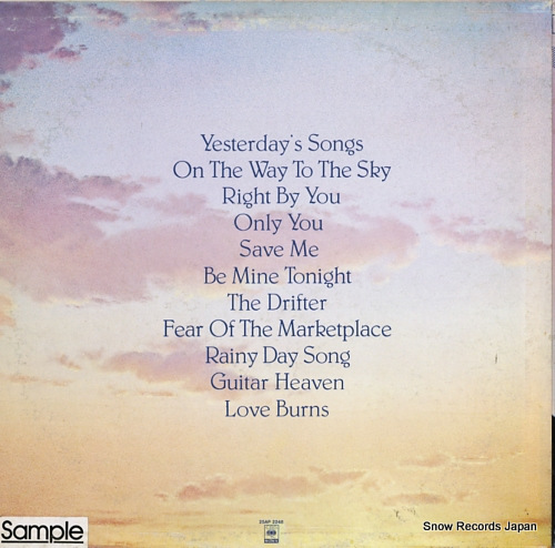 DIAMOND, NEIL on the way to the sky 25AP2248 - back cover