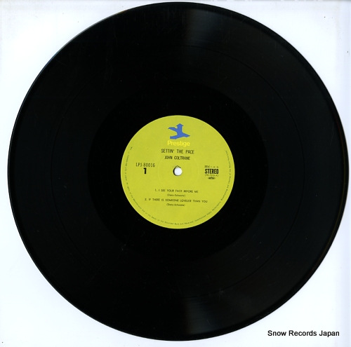 COLTRANE, JOHN settin' the pace LPJ-80016