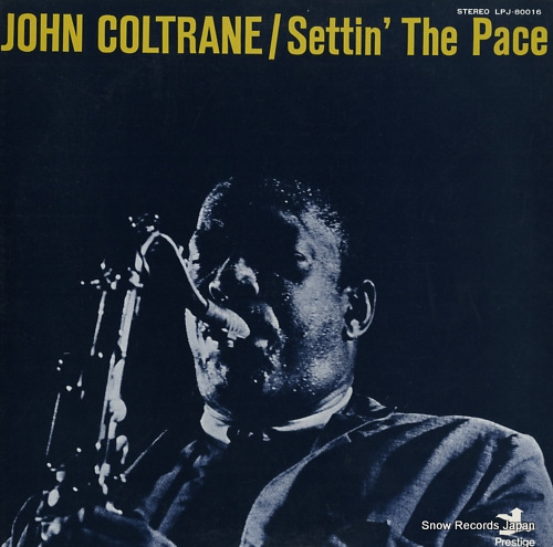 COLTRANE, JOHN settin' the pace LPJ-80016