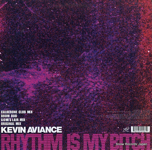 AVIANCE, KEVIN rhythm is my bitch WM50046-1 - back cover