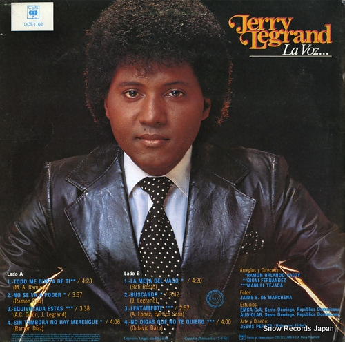 LEGRAND, JERRY la voz... DCS-1102 - back cover