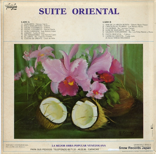 NATIONAL PHILHARMONIC ORCHESTRA OF LONDON venezuela suite / suite oriental 1105