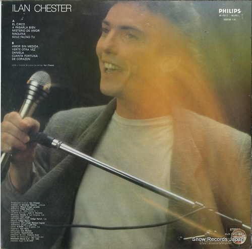 CHESTER, ILAN ilan chester 40.410 - back cover