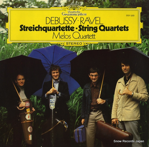 MELOS QUARTETT STUTTGART debussy/ravel; string quartets 2531203