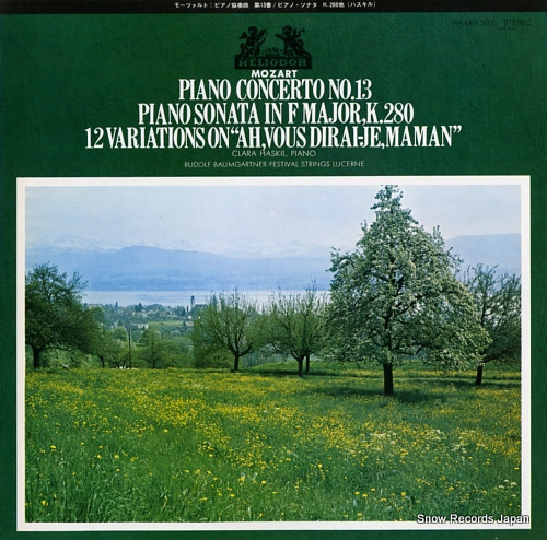 HASKIL, CLARA mozart; piano concert no.13 MH5057