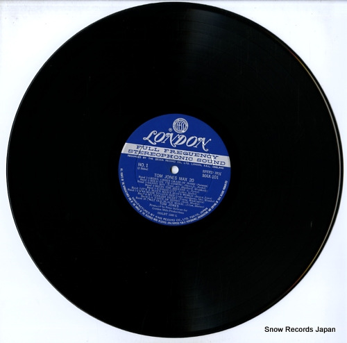 JONES, TOM tom jones max 20 MAX101 - disc