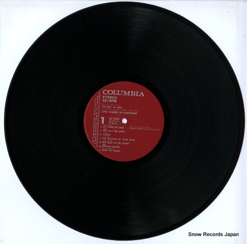 JASON, ALAN the best of best love sounds in saxophone SZ-7003