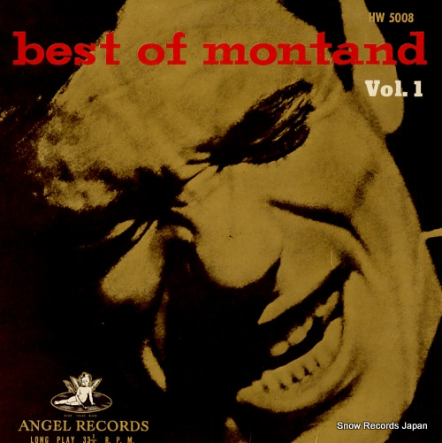 MONTAND, YVES best of montand vol.1 HW5008 - front cover