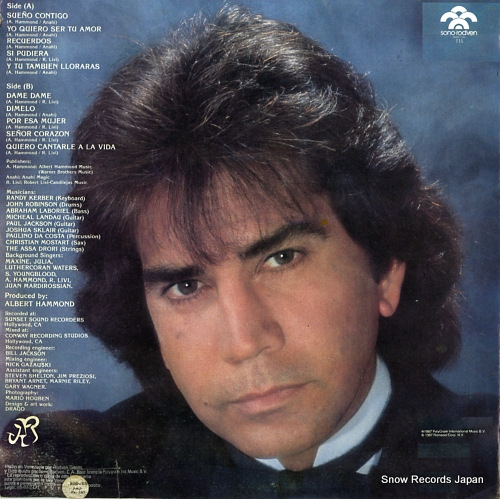 RODRIGUEZ, JOSE LUIS senor corazon S.R.115